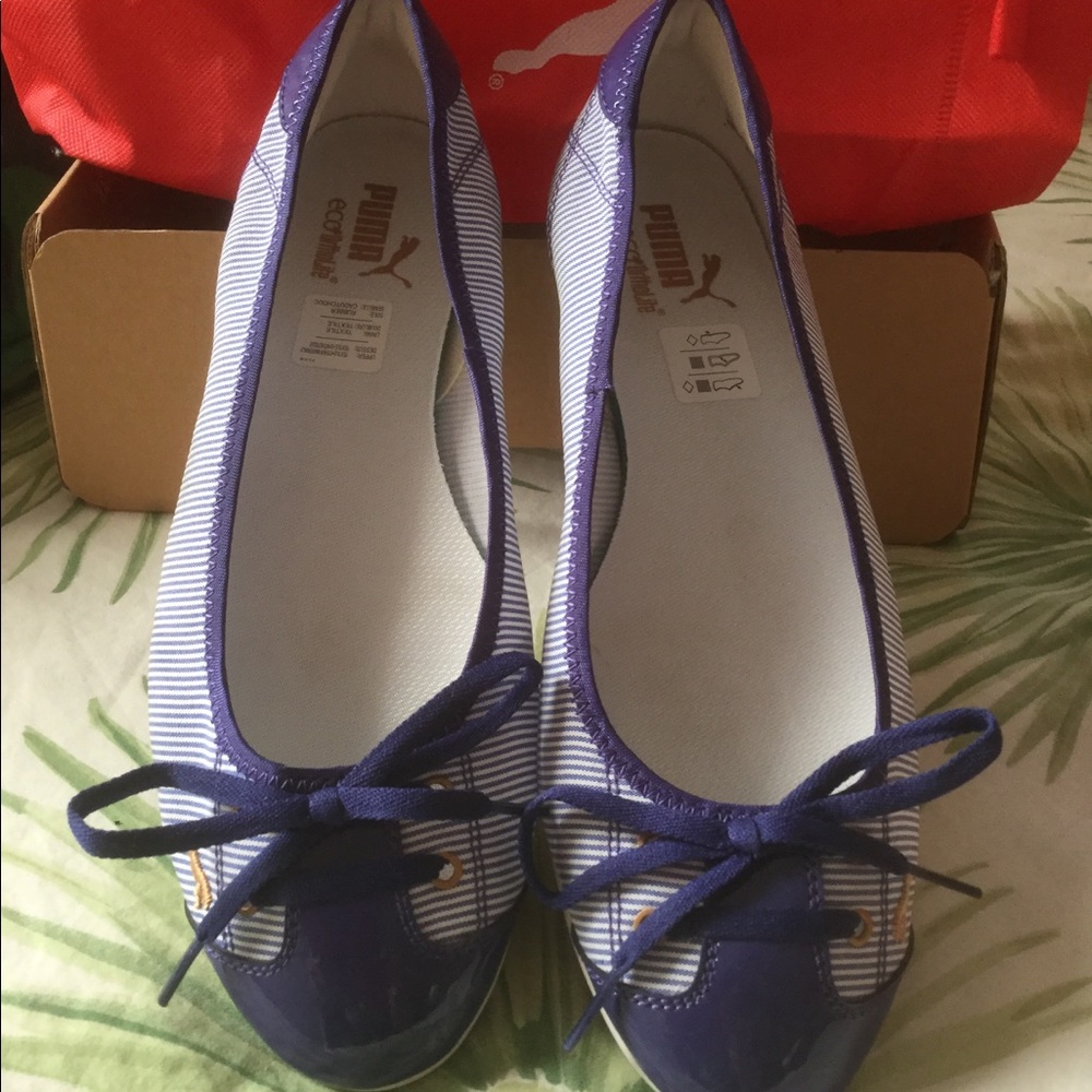 Puma Lily Ballet Flat TPLS Size 7.5 NWT
